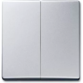 BUSCH-JAEGER Serie de teclas 2105-33 AW44 plata aluminio 2105-33 (2105-33)
