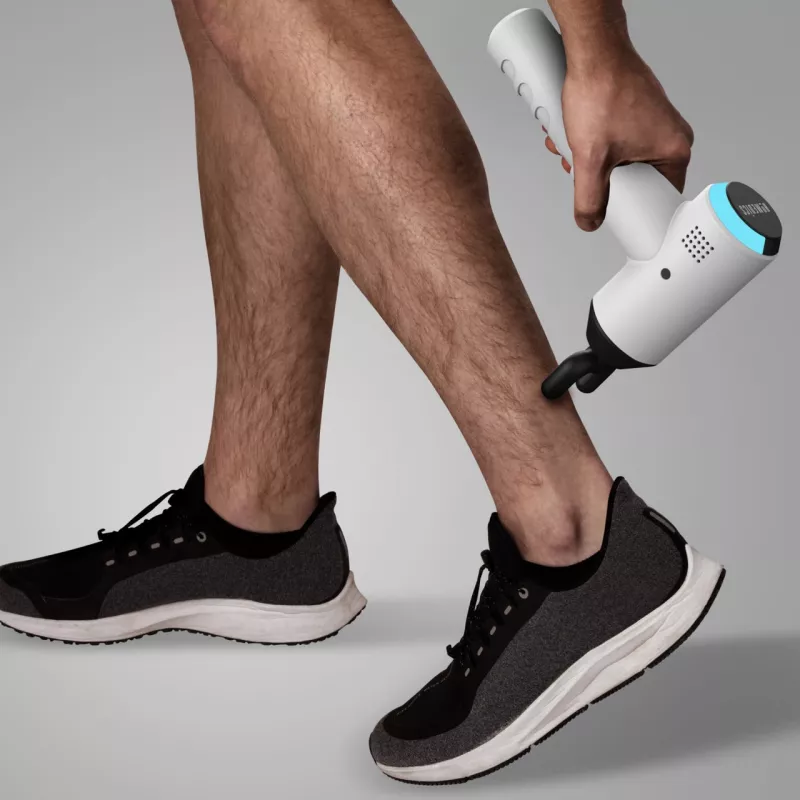 Pistola de masaje de percusión HoMedics PGM-150-EU — dispositivo portátil de terapia por percusión