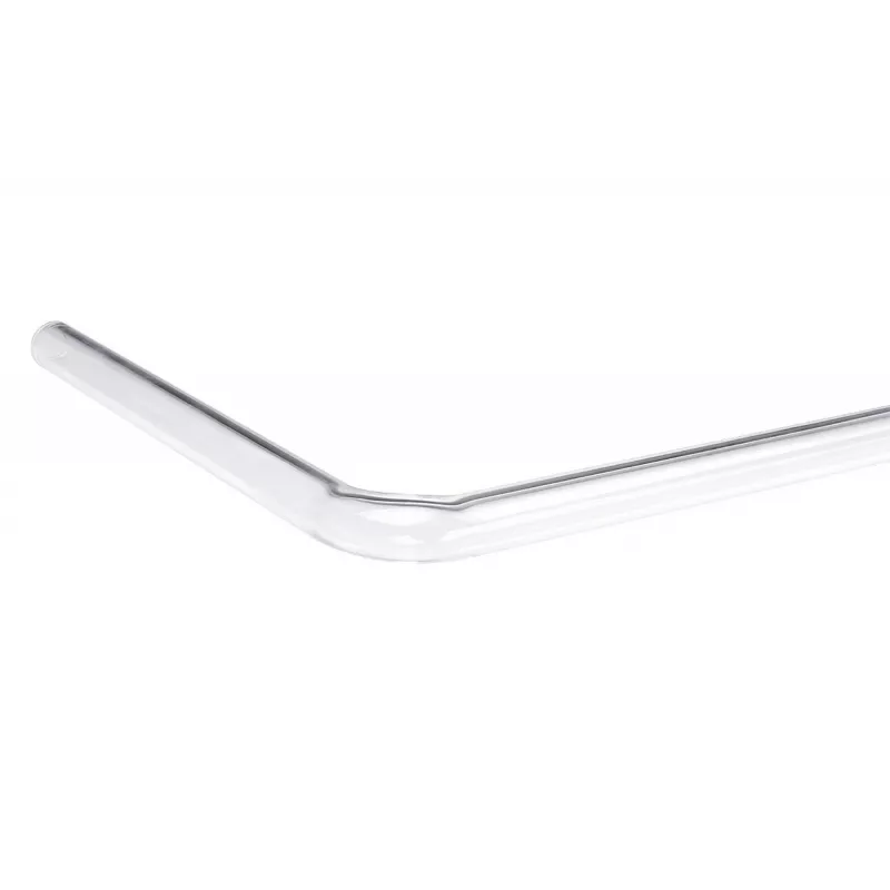 Alphacool ROH1020312 HardTube 16/11 mm tubo de vidrio de borosilicato, ángulo de 90°, 20/40 cm, transparente