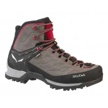 Salewa MTN Trainer Mid GTX hombre adulto Charcoal, gris, rojo
