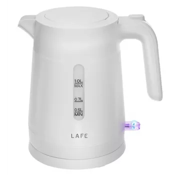 Hervidor eléctrico LAFE 1 L 2200 W blanco