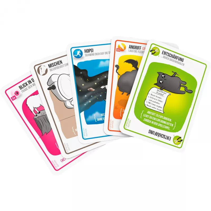 Exploding Kittens - edición para 2 jugadores, juego de cartas