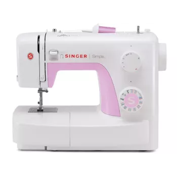 Máquina de coser | Singer | SIMPLE 3223 | número de puntadas 23 | número de ojales 1 | blanco/rosa