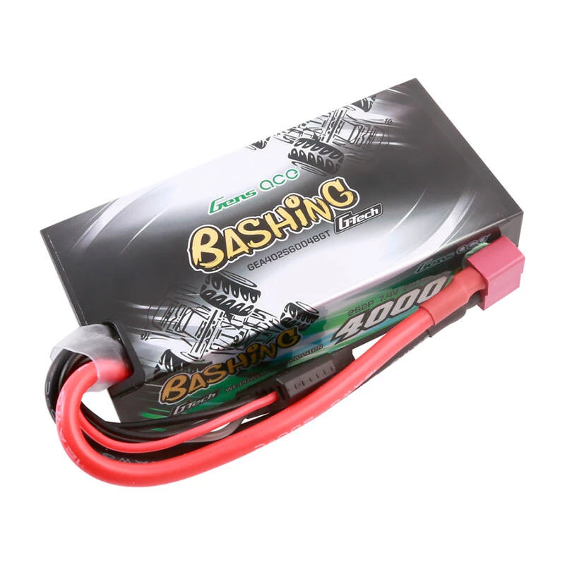 Pack de baterías LiPo Gens ace G-Tech 4000mAh 2S2P 7.4V 60C