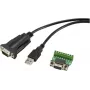 Renkforce Adaptador serie USB 2.0 [1x conector macho 2.0 A - 1x bornes de tornillo] (RF-4951528)