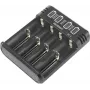 VOLTCRAFT BC4 cargador de pilas cilíndricas LiIon, NiMH mignon (AA), micro (AAA), baby (C), Sub-C, 10440, 16340, CR-123A, 17335, 17500, 17670, 18490, 18650, 21700, (VC-14263380)