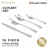 Cubertería Russell Hobbs RH02229EU7 – 16 piezas de acero inoxidable