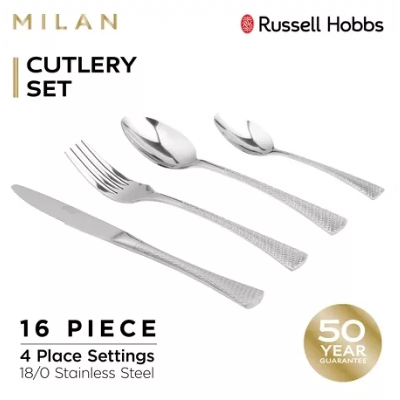 Cubertería Russell Hobbs RH02229EU7 – 16 piezas de acero inoxidable