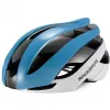ROCKBROS Casco de bicicleta ajustable M 55-58 cm azul-blanco
