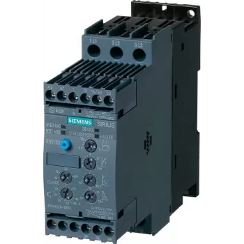 Siemens Arrancador suave Potencia de motor a 400 V 15 kW Potencia de motor a 230 V 7,5 kW 400 V/AC Corriente nominal 32 A 3RW4027 (3RW4027-1BB14)