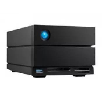 Array de discos LaCie 2BIG DOCK 32 TB Sobremesa Negro