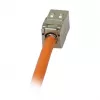 Módulo Keystone Synergy 21 conector hembra TP RJ45 CAT6A 500MHz corto con abrazadera de cable - cable - digital/datos