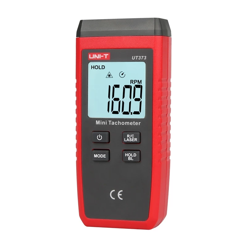 Tacómetro sin contacto Unit UT373, rango de medición 0,5–19999 rpm