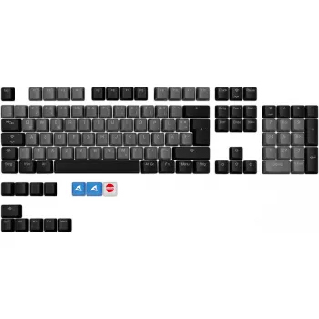 SKILLER SAC20, tecla negra, 115 uds., ISO-Layout (DE)