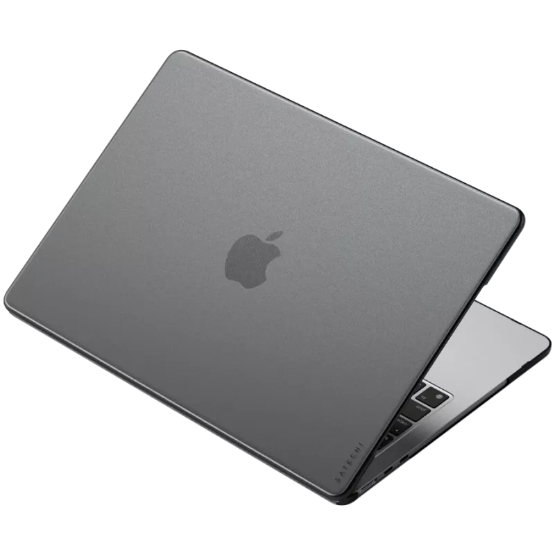Funda rígida Satechi Eco Hardshell ST-MBAM2DR para MacBook Air 13 M2, oscura