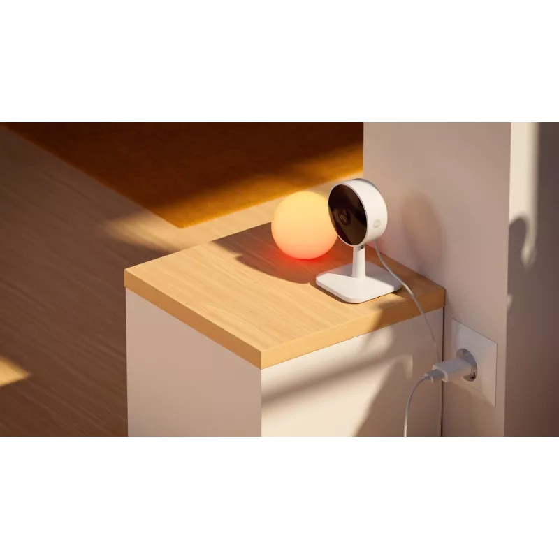 Cámara de vigilancia IP Yale SV-IC-1A-W-EU 1080p, 2 MP, 110° FOV, Wi‑Fi, PTZ, audio bidireccional, visión nocturna