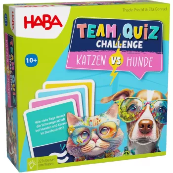 Team Quiz Challenge - Gatos vs. Perros, juego de preguntas