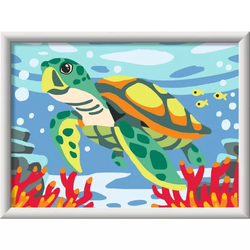 CreArt - Tortuga marina, pintar