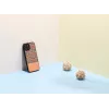 Funda protectora man and wood para iPhone 12 Pro Max — cuadro marrón con detalles negros