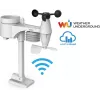 Sencor SWS 9898 Estación meteorológica Wi-Fi profesional con sensor 5-in-1, negra