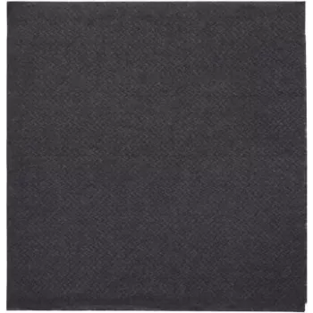 Servilletas PAPSTAR Daily Collection negras 2 capas 12,0 x 12,0 cm 150 uds. (89611)