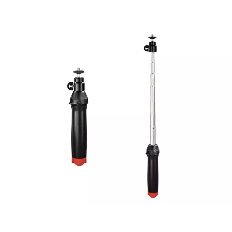 Hama Multi 4en1 trípode de mesa, 3 patas, negro, 90 cm, 185 g