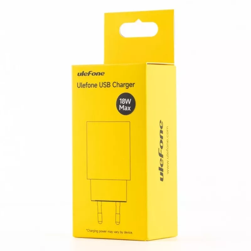 Cargador 18W para Armor 15, 16, Pad Pro, serie Tab A11 — UleFone UF-CHAR-18WR
