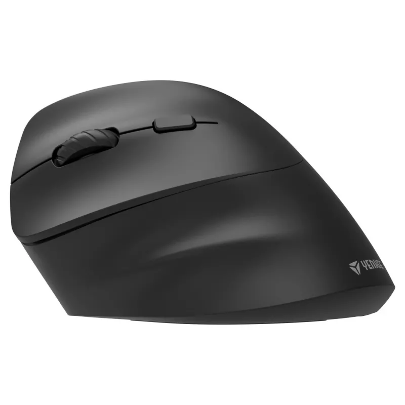 Ratón inalámbrico ergonómico para zurdos, Dual WL+BT batería
