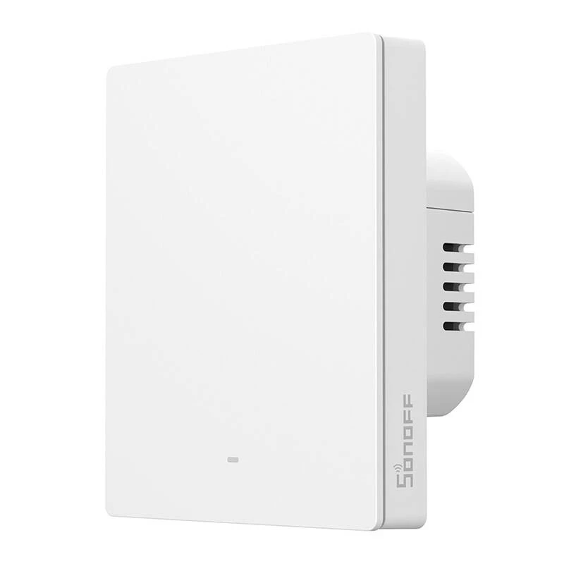 Interruptor de pared inteligente WiFi Sonoff M5-1C-80W 1 canal, para marco, 80W