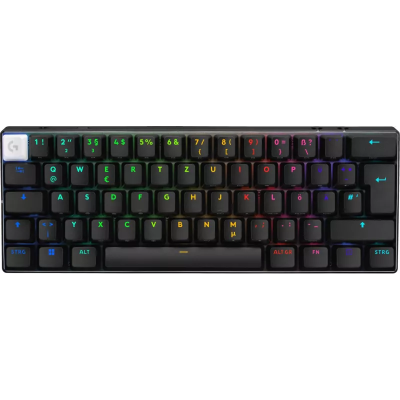 Logitech G PRO X 60 teclado gaming USB RF Wireless Bluetooth QWERTZ alemán negro