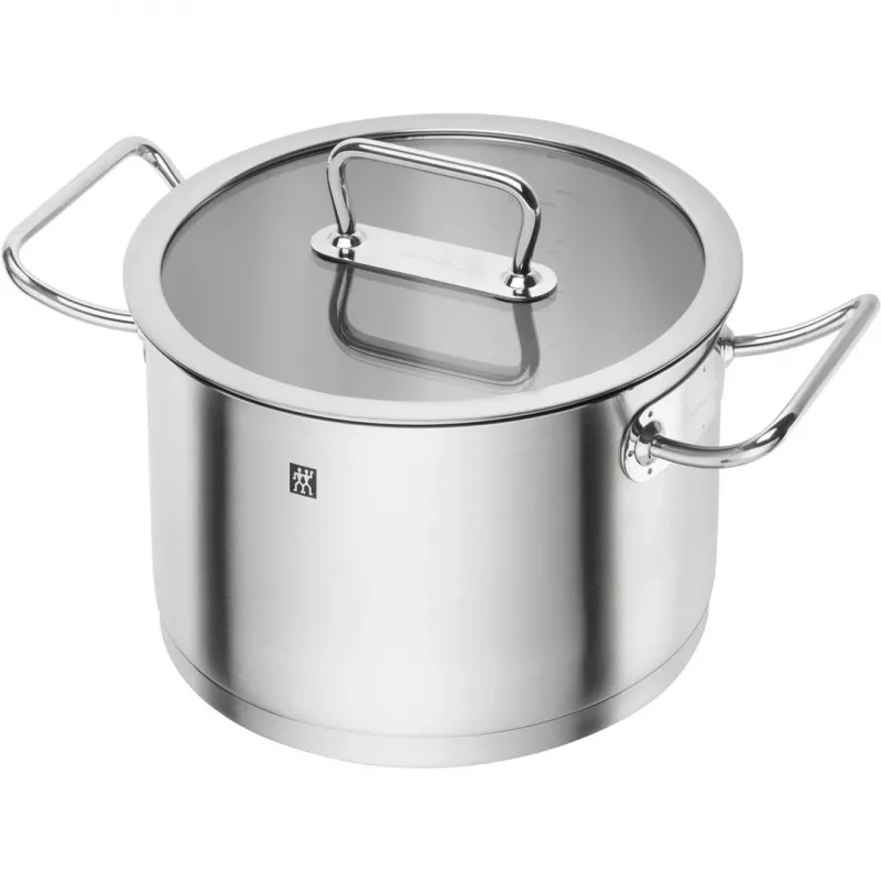 Zwilling Pro 65120-005-0 batería de cocina, 5 piezas, acero inoxidable, plateada