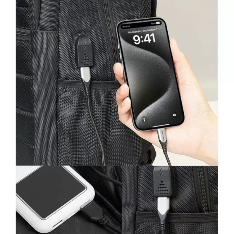 Vention KRK 20L Mochila para portátil, negra, impermeable