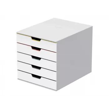 Archivador de cajas Durable VARICOLOR Mix 5 plástico multicolor blanco 762527