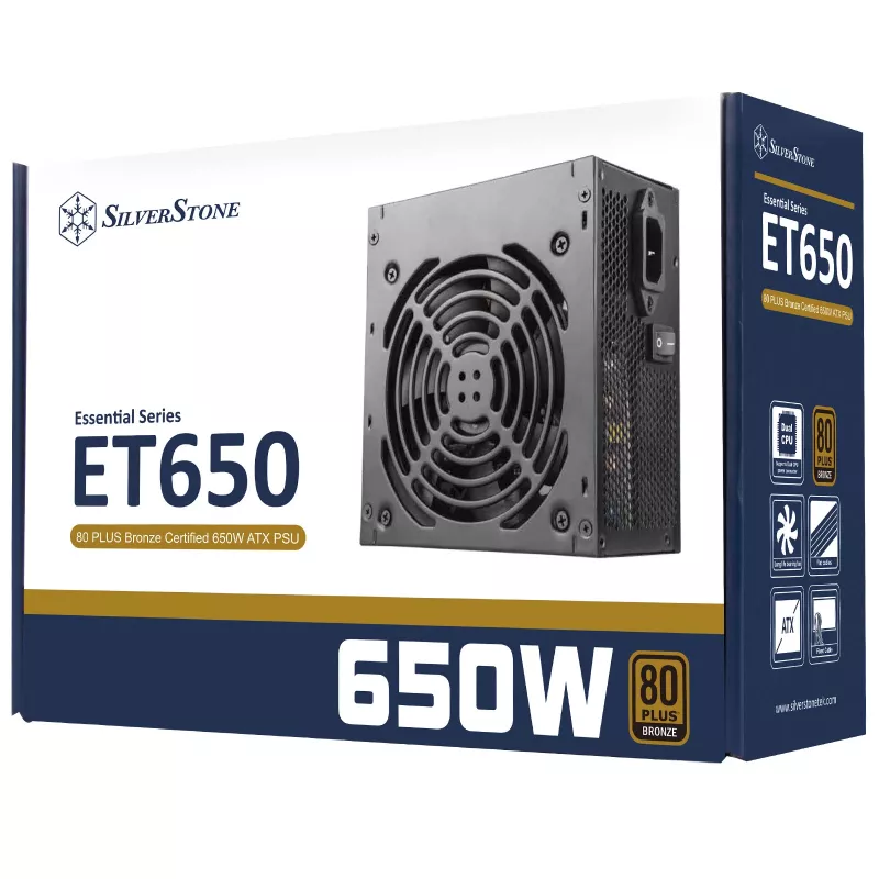 Fuente de alimentación Silverstone SST-ET650-B v1.4 650 W