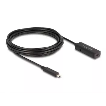 Cable USB DeLOCK 80028 5 m USB-C negro