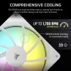 Ventilador Corsair RS140 ARGB 14 cm blanco 330-1700 rpm
