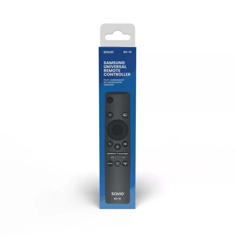 Mando a distancia Savio RC-12 IR inalámbrico TV