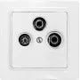 Eltako tapa TV/RF/SAT para E-Design55 TV55E/3-wg (30055840)