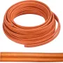 Cable de instalación Helos dúplex, Cat.7 cable sin conector, S/FTP, PiMF, LSZH, naranja, bobina de 500 m Cat.7 cable sin conector, 600 MHz, apantallamiento por pares y global (PimF), 2