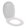 Asiento de inodoro Beldray LA030252UFFEU7 — antibacteriano, diseño fácil de limpiar