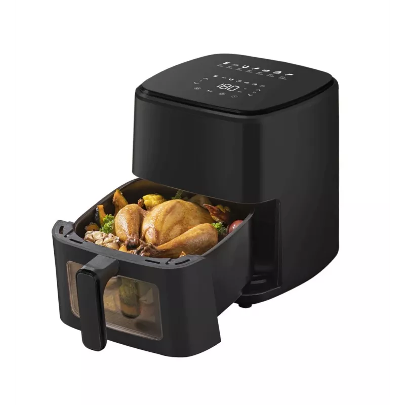 Extralink Home SJ-500 5L Single 1500 W Freidora de aire caliente Negra