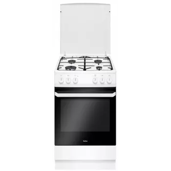 Cocina independiente Amica SHM51071W eléctrica gas blanca 4 zonas de gas 63L