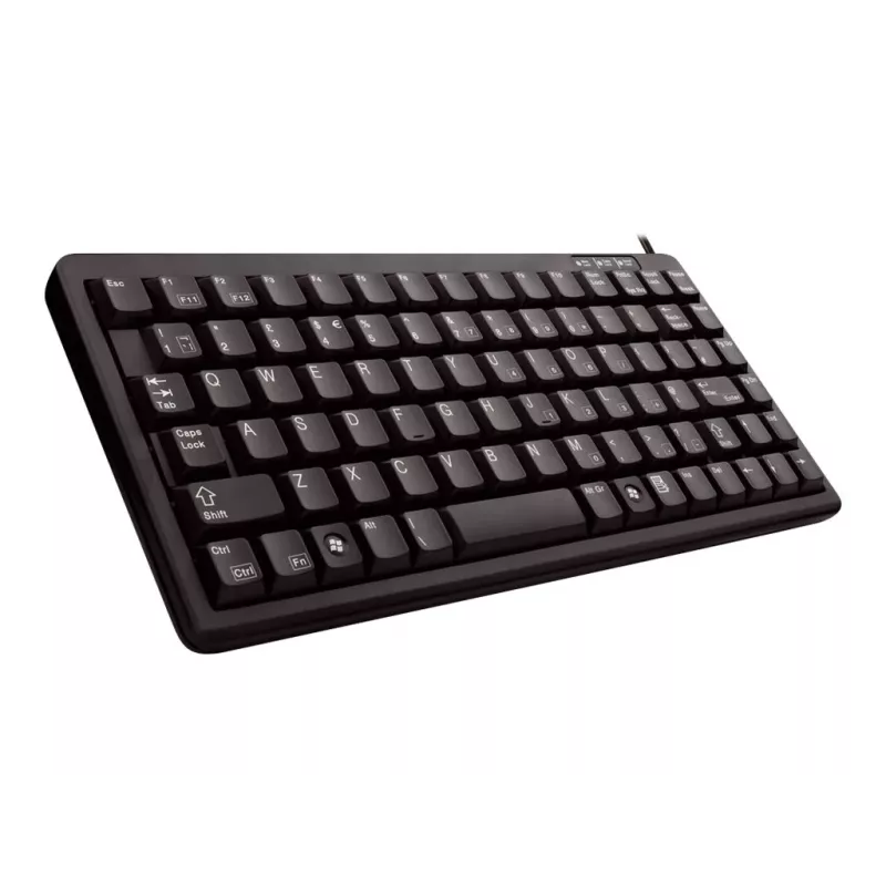 Teclado CHERRY G84-4100 universal USB QWERTY inglés de EE. UU. negro