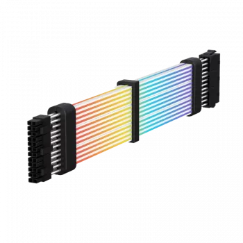 Gamemax | Cable de extensión de fuente de alimentación | VGA 3x8PIN-B | Negro