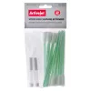 Set de limpieza de equipos ActiveJet AOC-303 — 12 bastoncillos de algodón blancos para teclados, universal