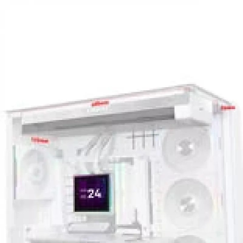 Refrigeración líquida todo en uno para CPU Lian Li HydroShift II LCD-S 360N 360mm AiO (sin ventiladores) con pantalla LCD RGB