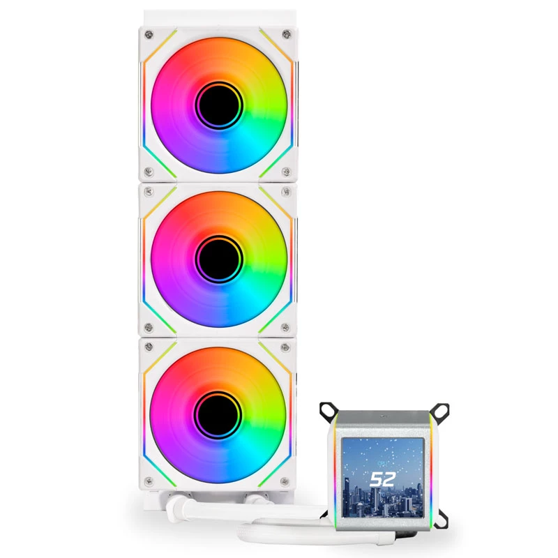Kit de refrigeración líquida Lian Li GALAHAD II LCD SL-INF 36 cm blanco
