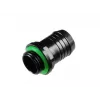 Bitspower BP-MBWP-C01 Conector recto G1/4 macho a ID 13 mm, Negro mate