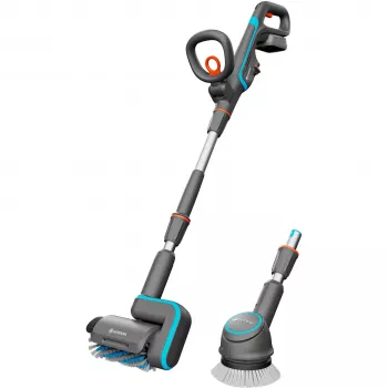 Limpiador multiusos a batería AquaBrush Universal 18V P4A, limpiador de suelos duros Gris/Turquesa, batería de Li-Ion 2,5Ah P4A, POWER FOR ALL ALLIANCE