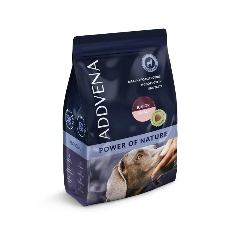 ADDVENA Power of Nature Junior Small Lamb - pienso seco para perros - 2,5 kg